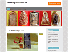 Tablet Screenshot of dhammaraj-thaiamulets.com